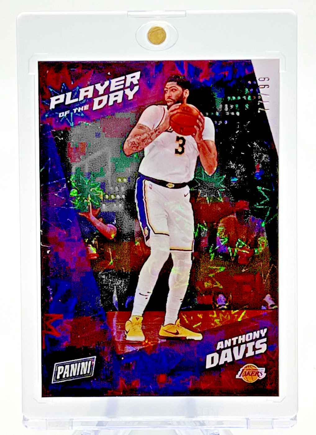 Anthony Davis 2021 Panini Player of the Day KABOOM 77/99 Super Rare Gem Mint SSP