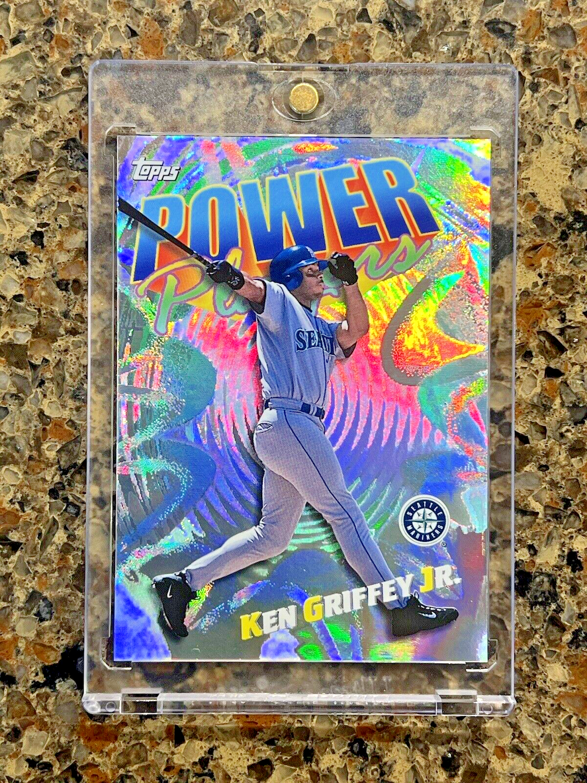 Ken Griffey Jr. 1999 Topps Power Players Holofoil Seattle Mariners HOF