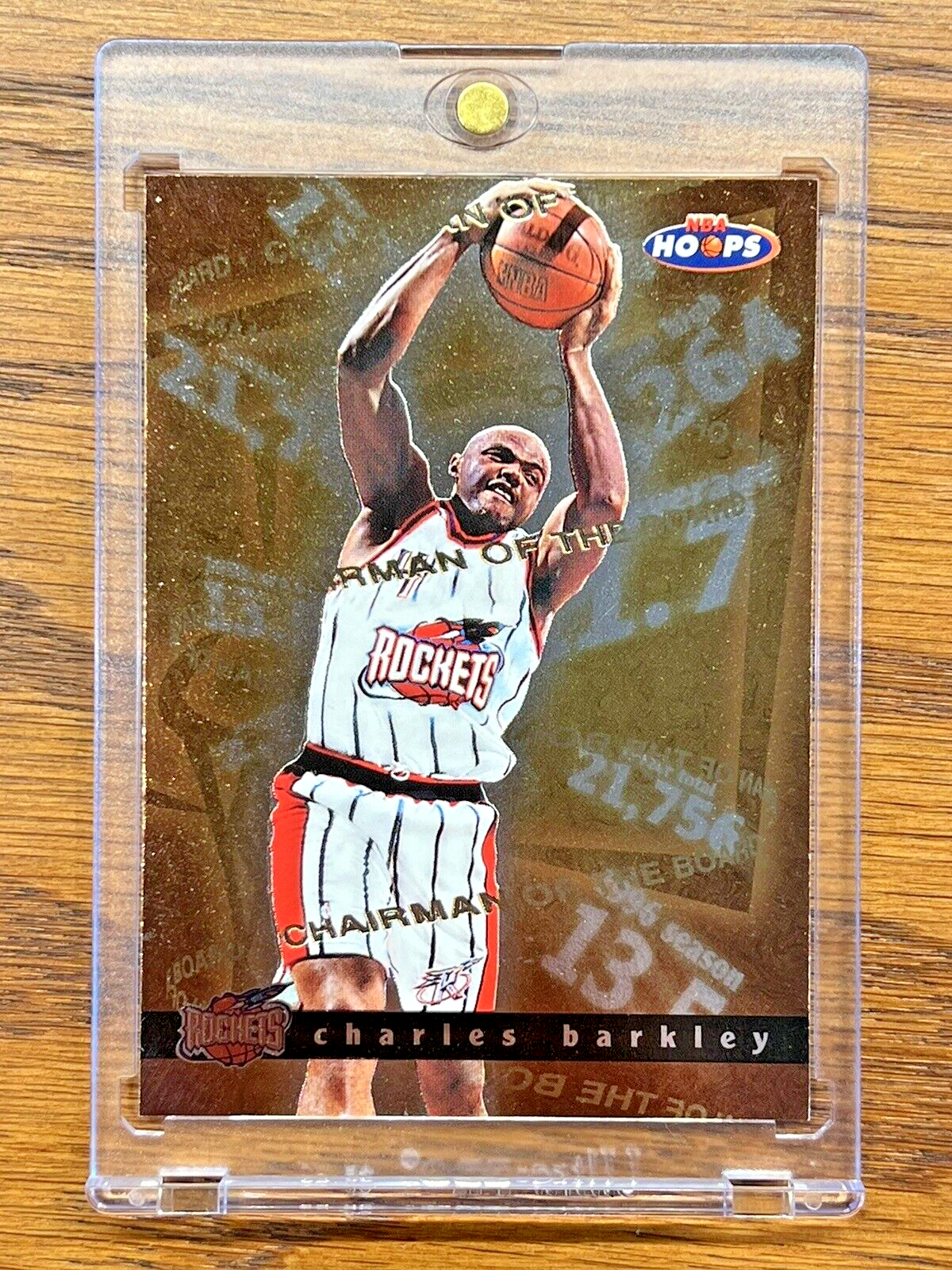 Charles Barkley 1997-98 SkyBox NBA Hoops Chairman of the Board CLEAN Vintage HOF