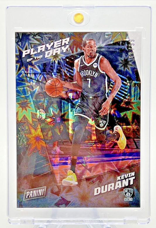 Kevin Durant 2021 Panini Player of the Day KABOOM 48/99 Super Rare Gem Mint SSP