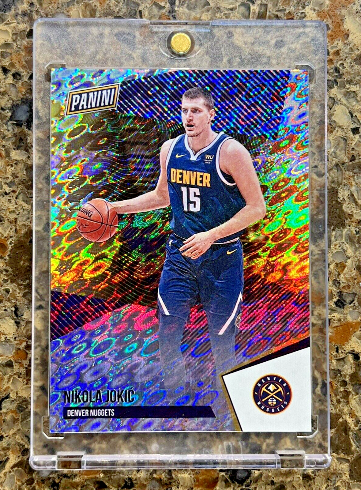 Nikola Jokic 2021 Panini THE NATIONAL DISKETTES #11/25 Super Rare SSP