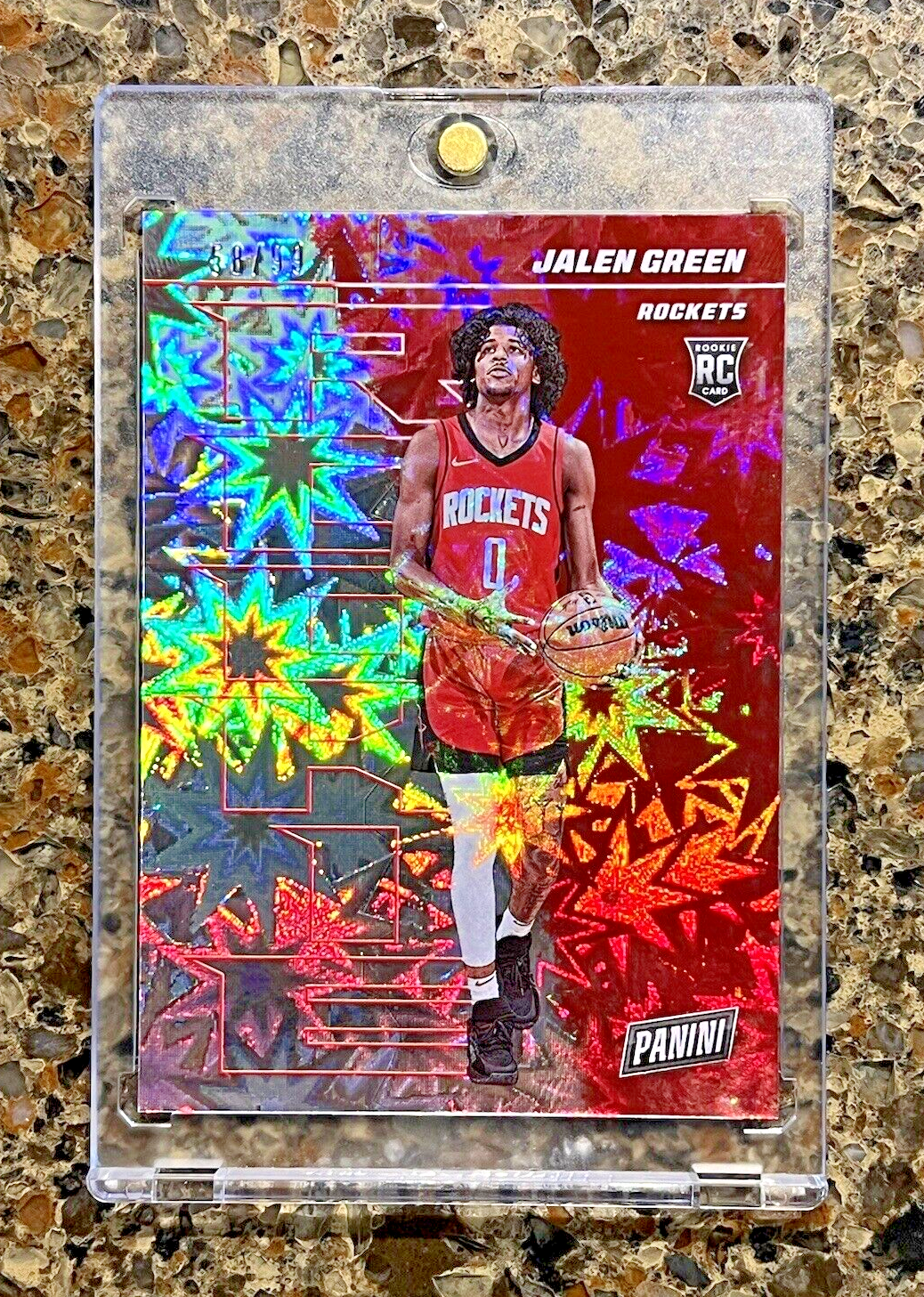 Jalen Green RC 2021 Panini Player of the Day KABOOM 58/99 SSP Rare Mint Rookie!!