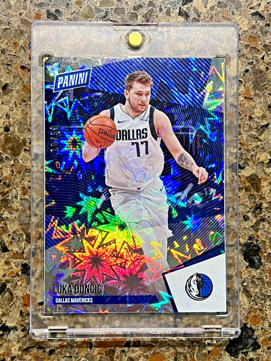 🌟 Luka Doncic 2021 Panini The National KABOOM #10/50 Redemption SUPER RARE SSP