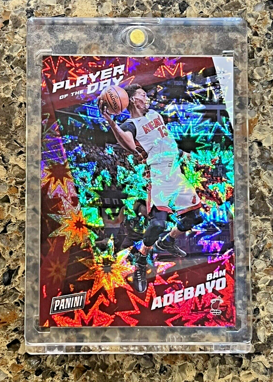 Bam Adebayo - 2021-22 Panini Player of the Day KABOOM #35/99 - Rare Gem Mint SSP