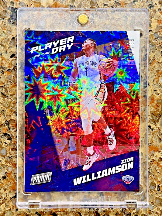 Zion Williamson 2021 Panini NBA Player of the Day KABOOM 97/99 SSP RARE GEM MINT