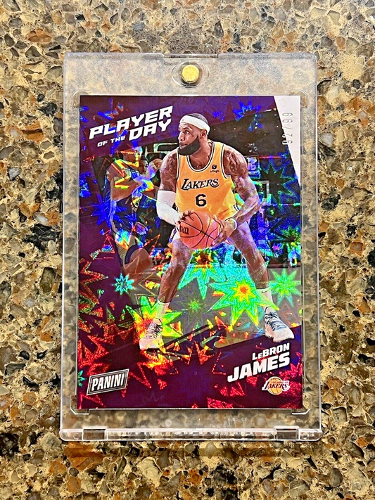 🌟 LeBron James 2021 Panini Player of the Day KABOOM - #92/99 - REDEMPTION! 🌟