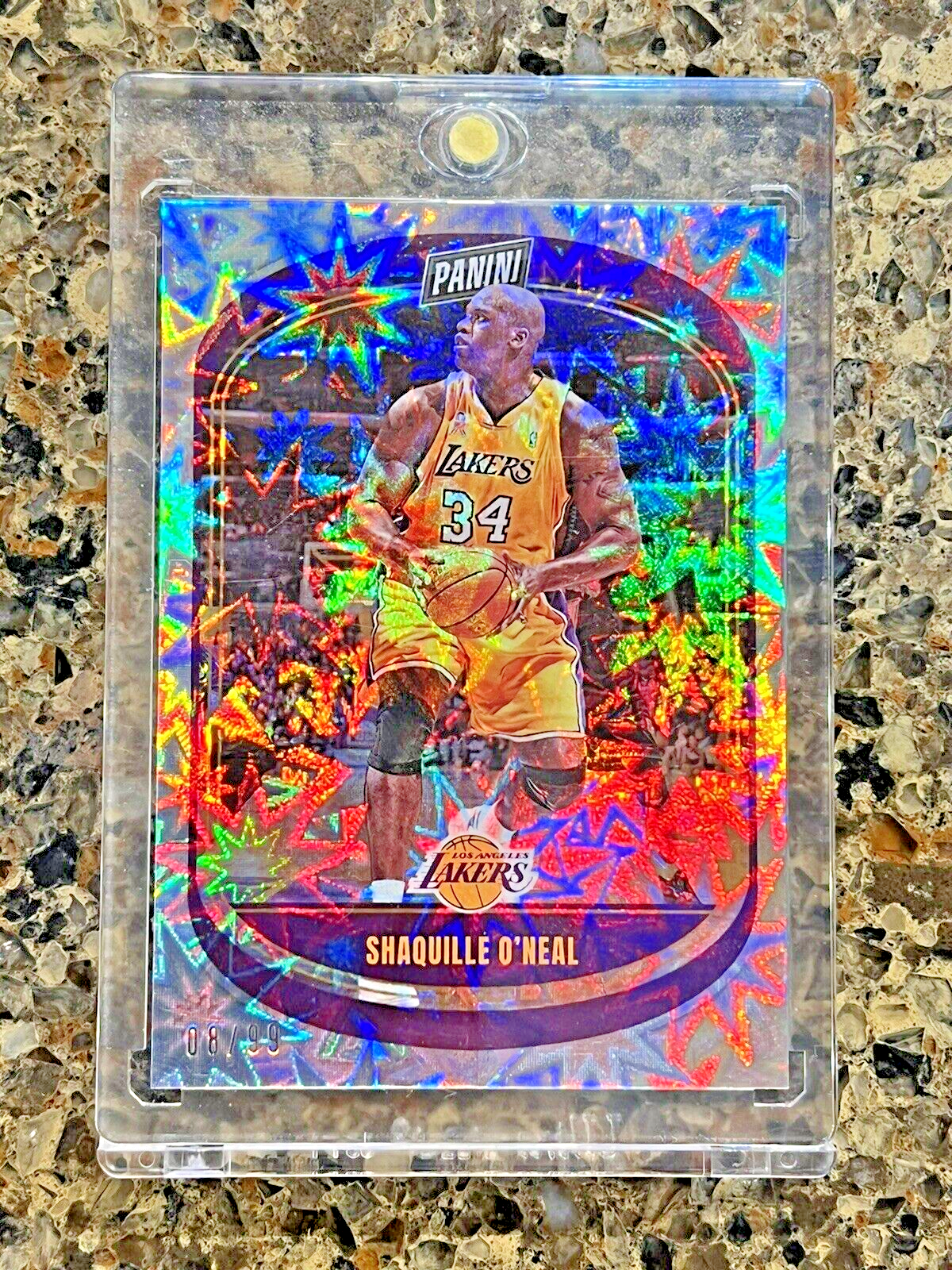 Shaquille O’Neal 2021 Panini Player of the Day KABOOM #08/99 Super Rare Shaq SSP