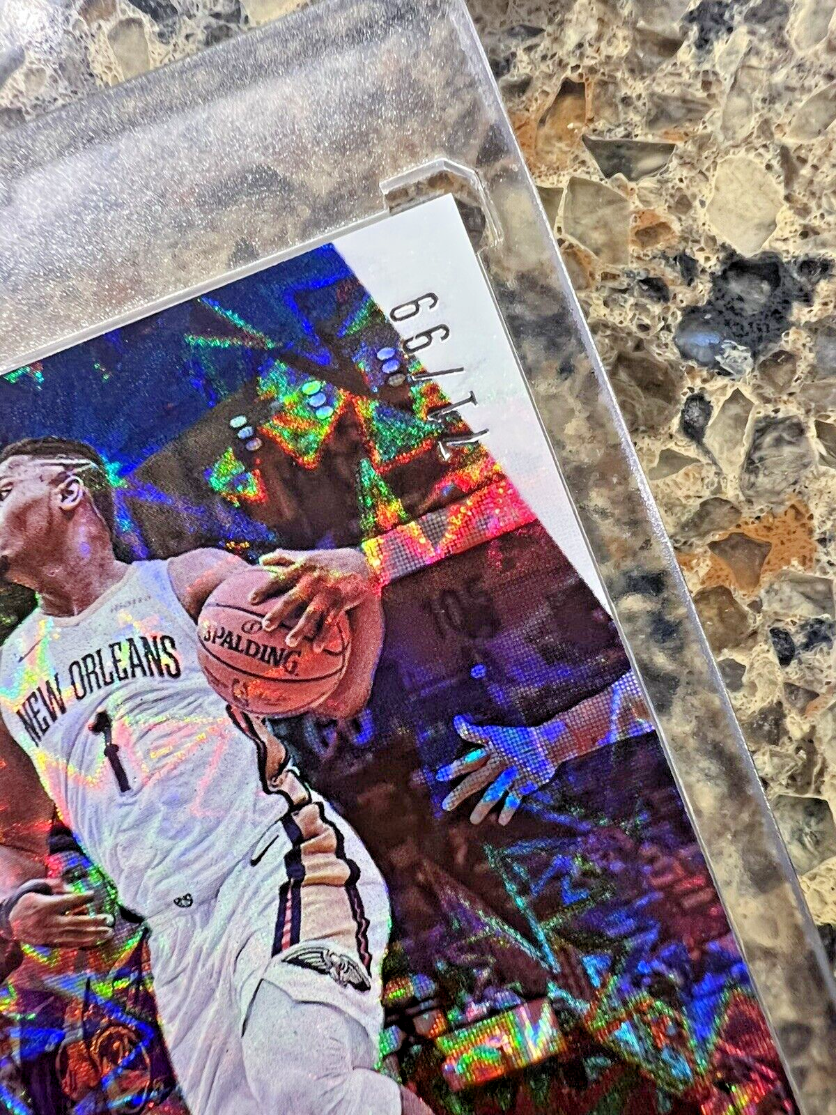 Zion Williamson 2021 Panini NBA Player of the Day KABOOM 71/99 Rare Mint SSP