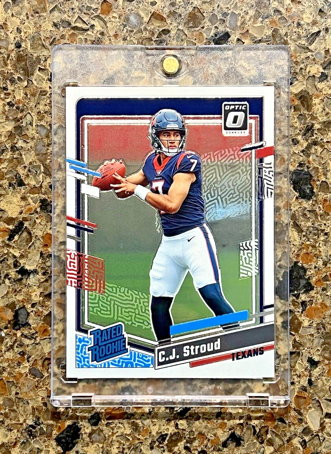 C.J. Stroud RC 2023 Panini Donruss Optic Football RATED ROOKIE Houston Texans RC