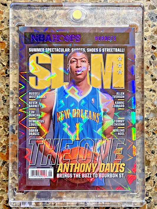 Anthony Davis 2020-21 Panini NBA Hoops SLAM PURPLE EXPLOSION KABOOM Gem Mint SSP