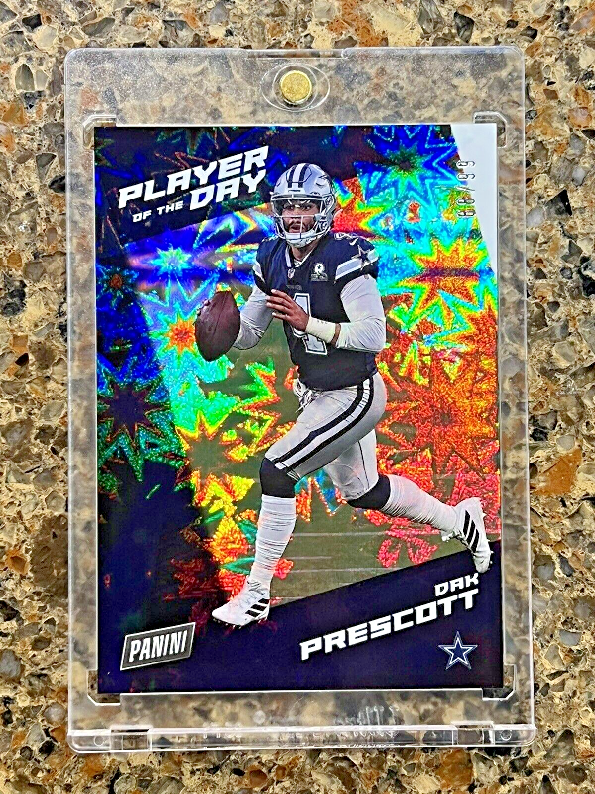 Dak Prescott 2021 Panini NFL Player of the Day KABOOM 88/99 Mint Super Rare SSP