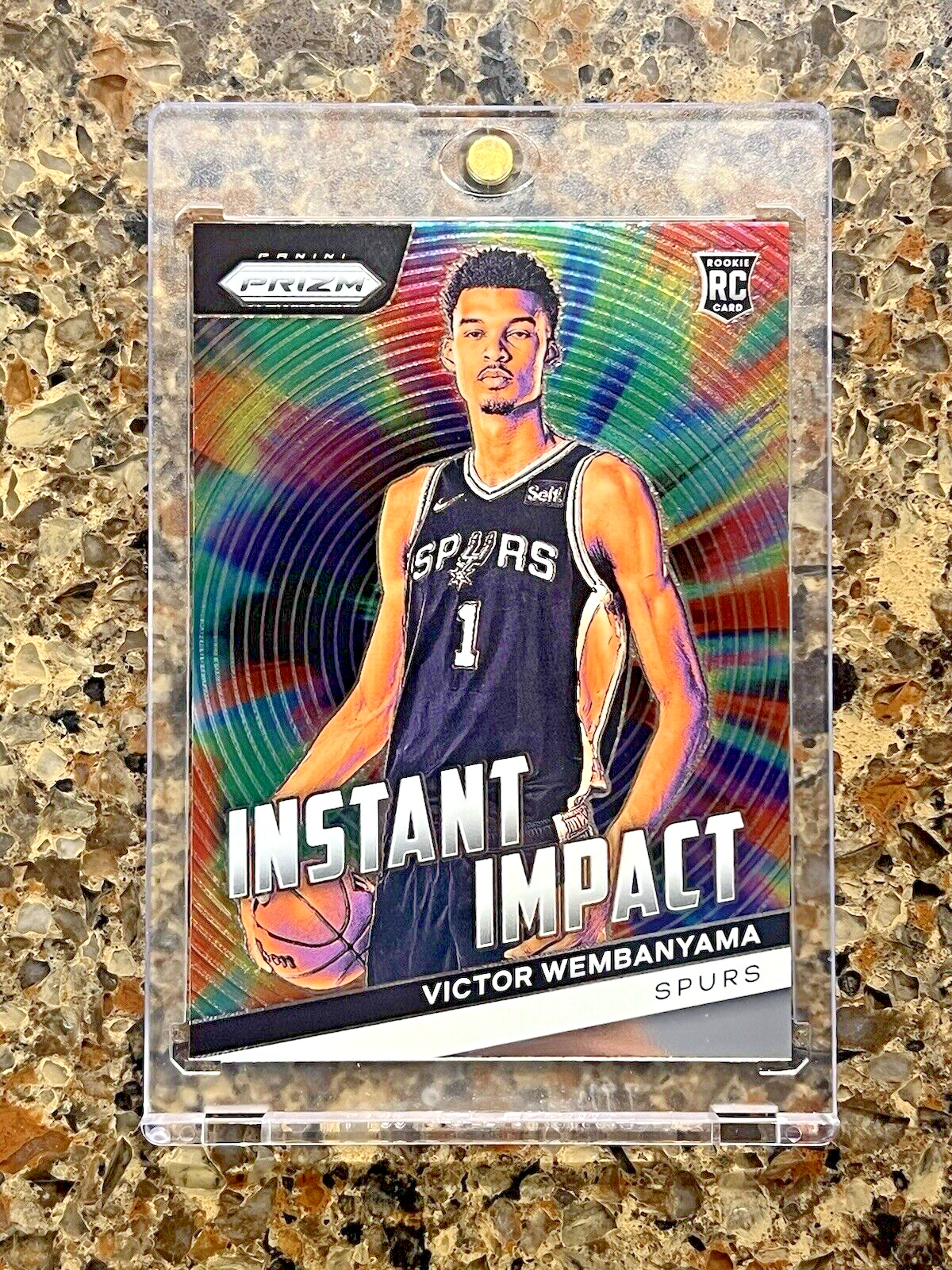 Victor Wembanyama RC 2023-24 Panini Prizm Instant Impact Gem Mint Rare SP Rookie