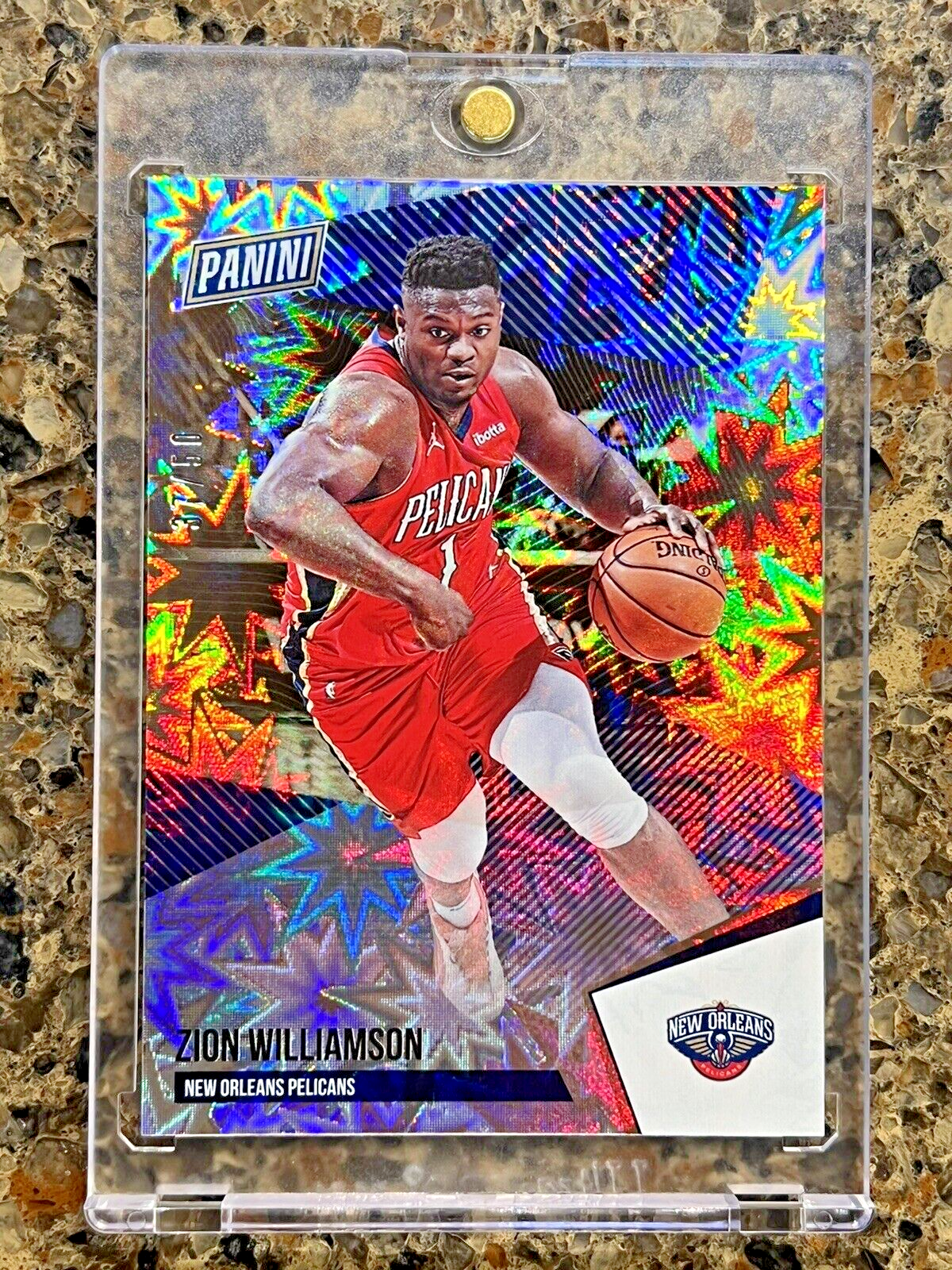 Zion Williamson 2021 Panini The National 37/50 KABOOM Explosion Rare Gem Mint SP