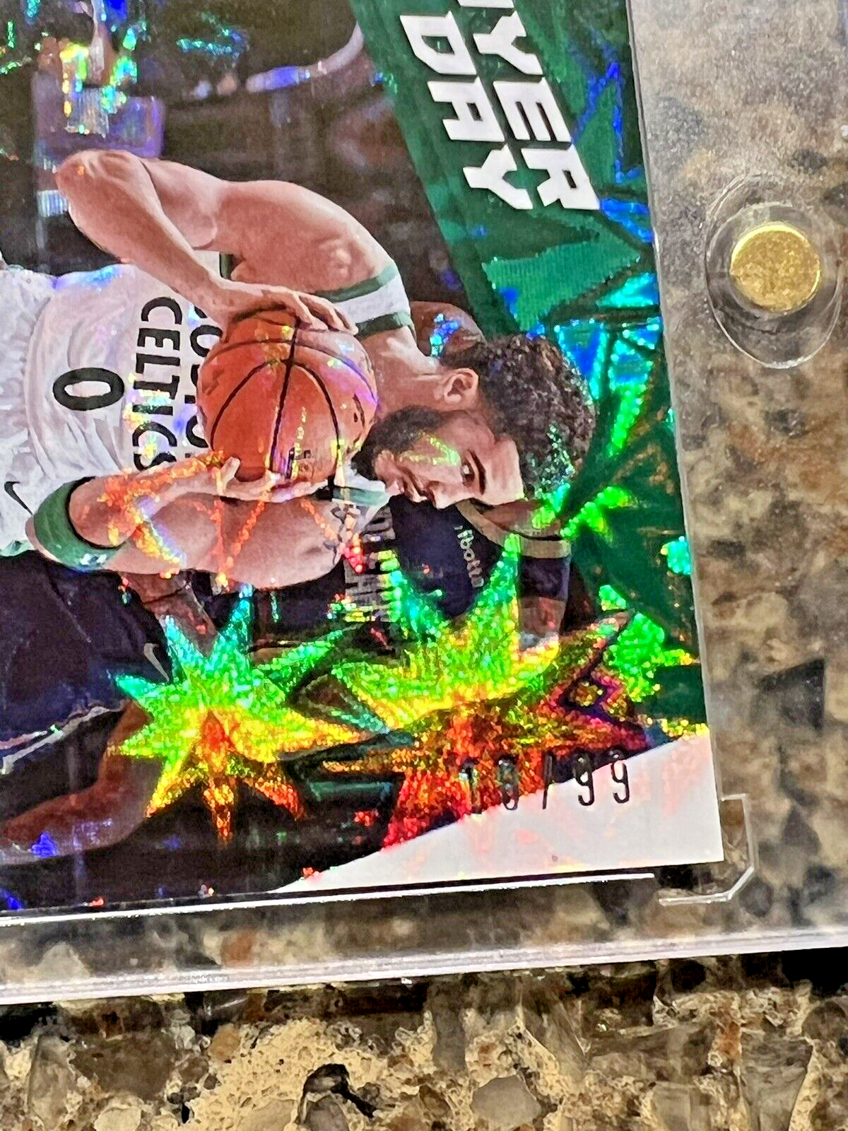 Jayson Tatum 2021 Panini POTD KABOOM 18/99 Super Rare Mint SSP Ready to Grade