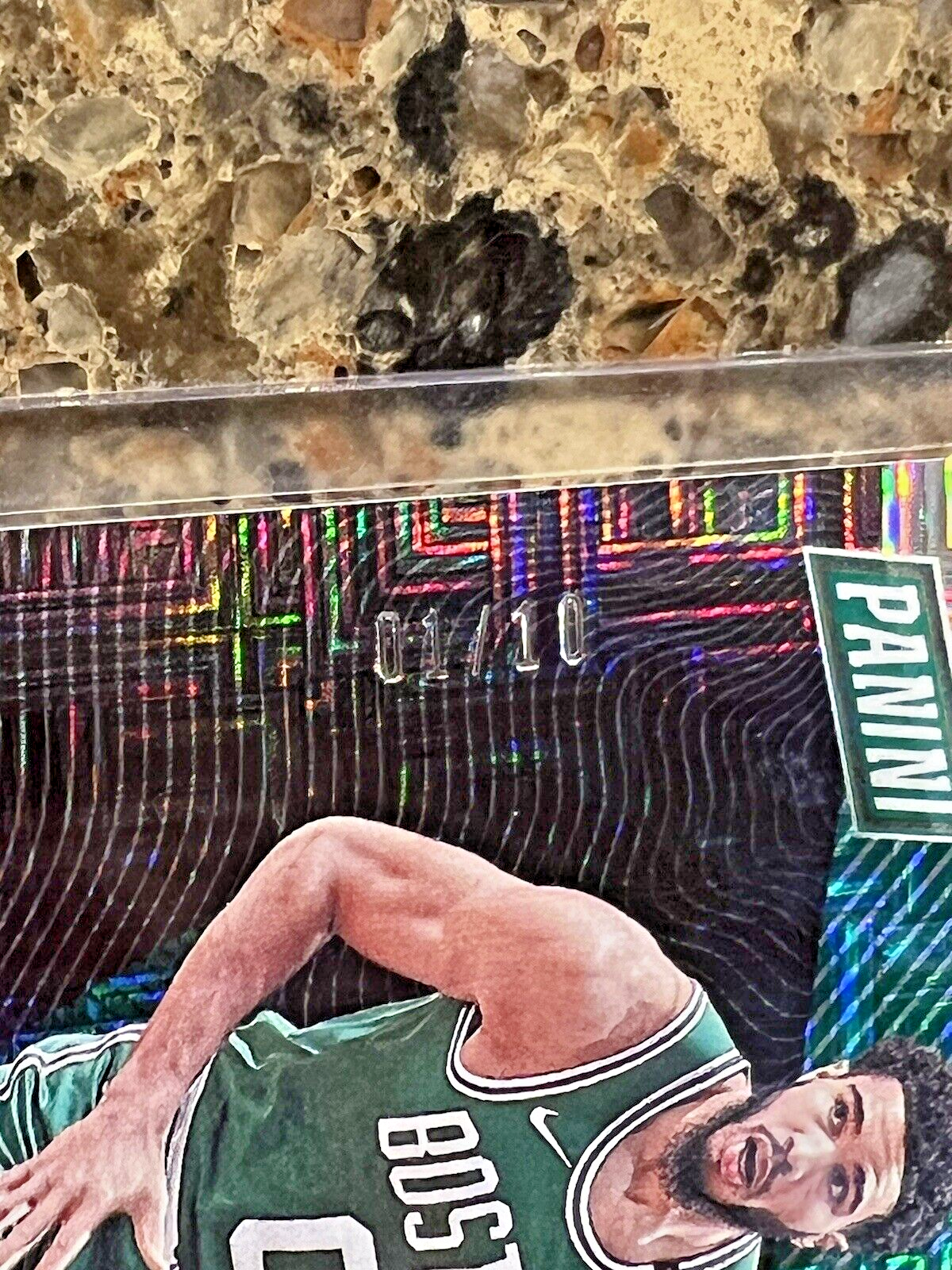 Jayson Tatum 2021 Panini The National Escher Squares 1/10 Celtics Super Rare SSP