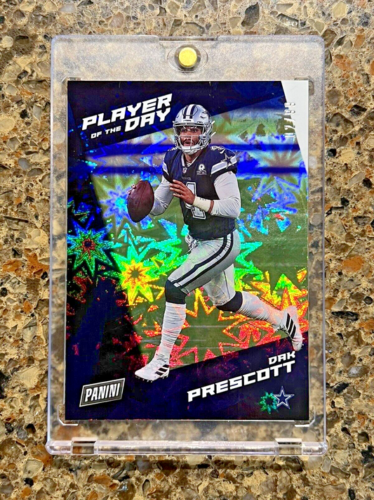 Dak Prescott 2021 Panini Player of the Day KABOOM 02/99 Super Rare Gem Mint SSP