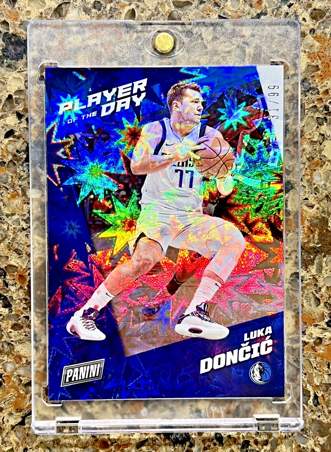 🌟 Luka Doncic 21-22 Panini NBA POTD KABOOM 31/99 Gem Mint SSP