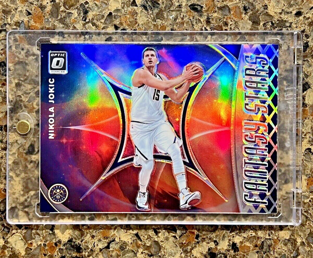 Nikola Jokic 2019 Panini Donruss Optic Basketball FANTASY STARS Prizm Gem Mint