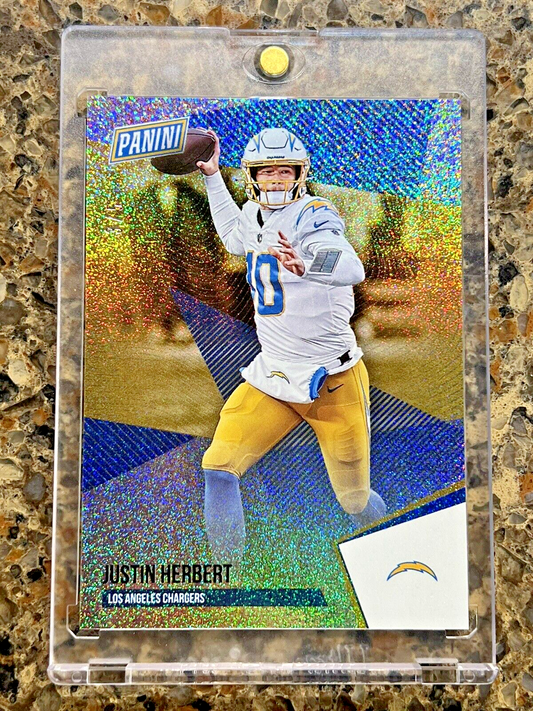 Justin Herbert 2021 Panini The National Stardust #3/5 Super Rare Limited SSP