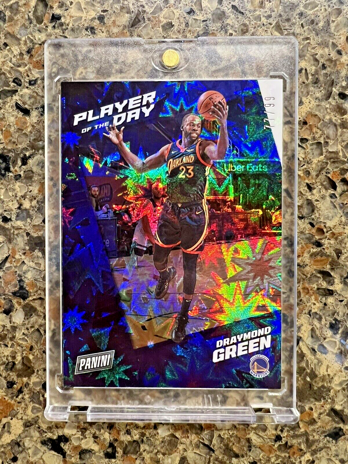 Draymond Green 2021 Panini NBA Player of the Day KABOOM 77/99 Rare Gem Mint SSP