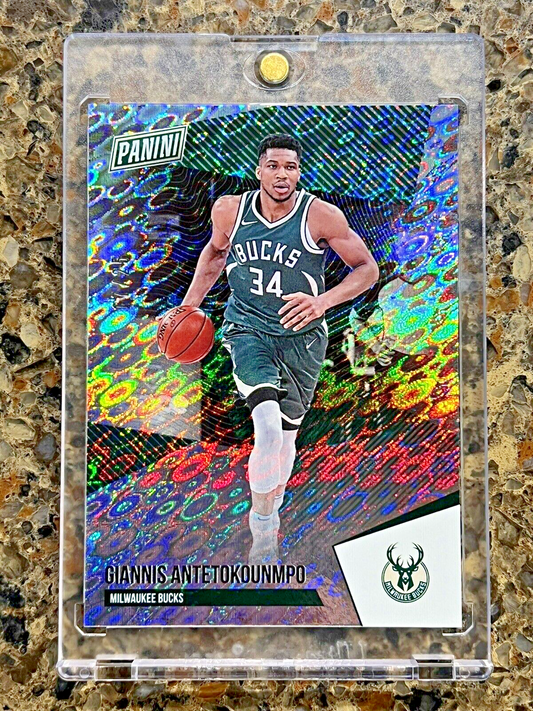 Giannis Antetokounmpo 2021 Panini The National Diskettes #17/25 SUPER RARE SSP