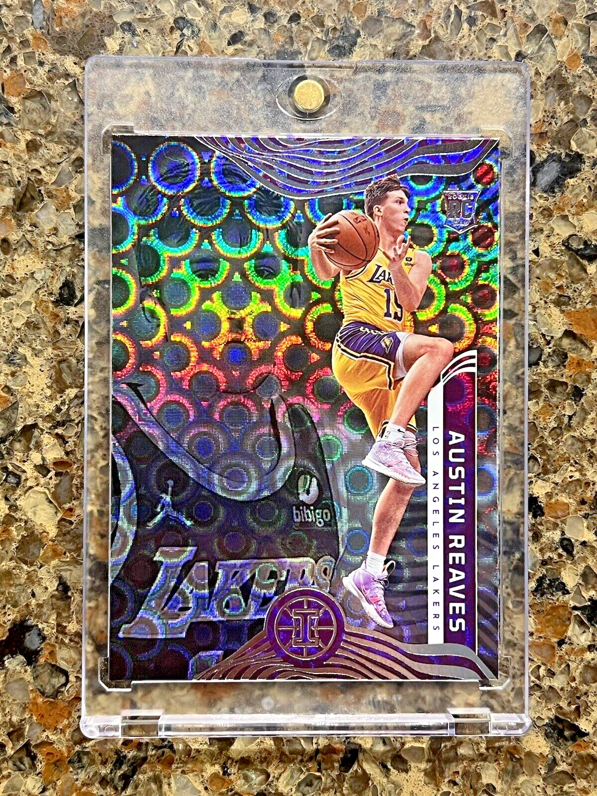 Austin Reaves RC 2021-22 Panini Illusions GROOVE Refractor SSP Gem Mint ROOKIE