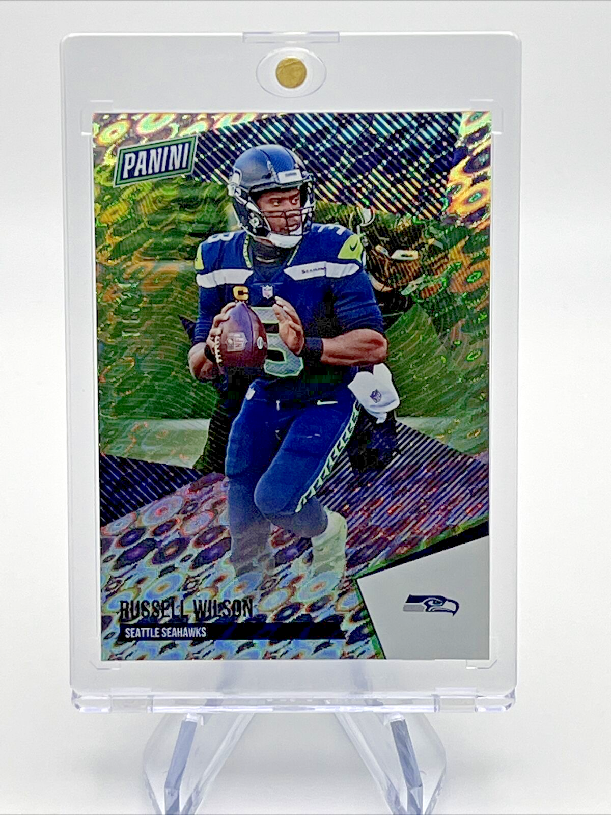 🌟 Russell Wilson 2021 Panini The National Diskettes #08/25 🌟 SUPER RARE 🚀🚀🚀