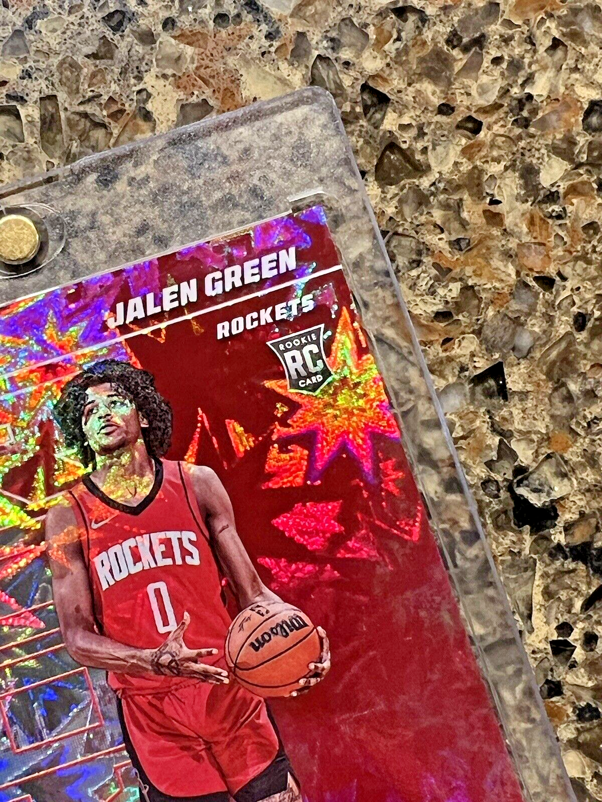 JALEN GREEN RC 2021 Panini POTD KABOOM 85/99 - Super Rare Redemption Mint Rookie