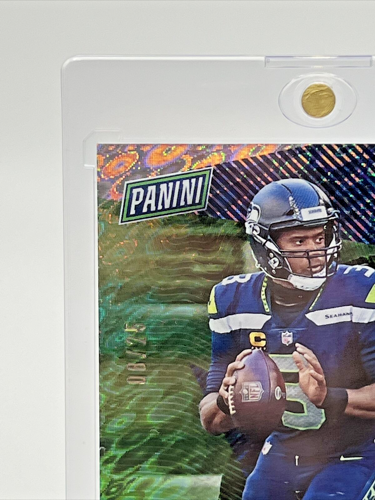 🌟 Russell Wilson 2021 Panini The National Diskettes #08/25 🌟 SUPER RARE 🚀🚀🚀