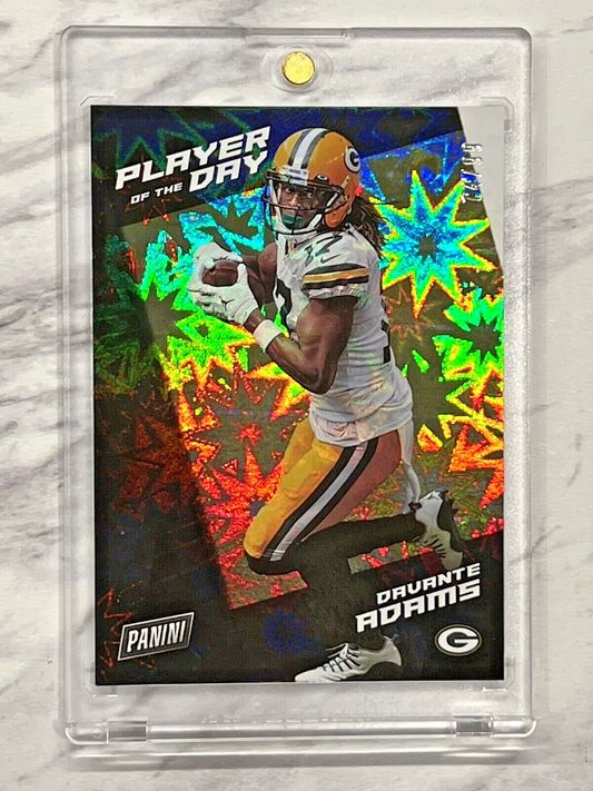 Davante Adams 2021 Panini Player of the Day Football KABOOM #74/99 SSP Rare! 🚀