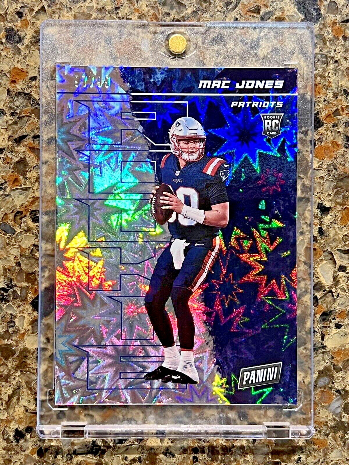 Mac Jones RC 2021 Panini Player Of The Day KABOOM 97/99 Rare Gem Mint Rookie SSP