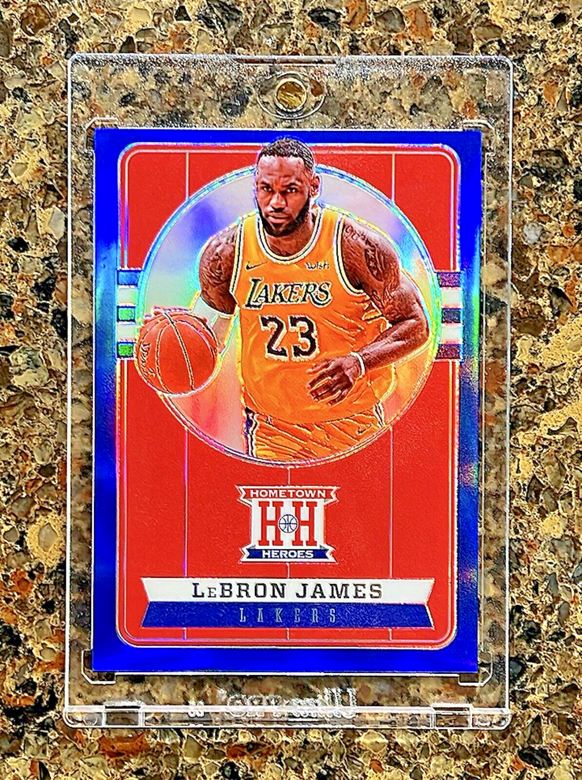 🌟 LeBron James - 2019 Panini Hometown Heroes Blue Prizm - #94/99 - Gem Mint! 🌟