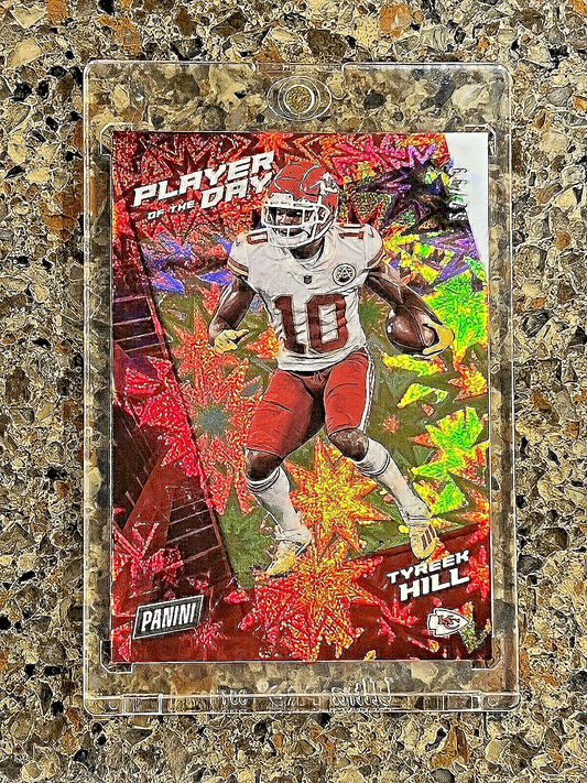 Tyreek Hill 2021 Panini NFL Player of the Day KABOOM 52/99 Rare Mint SSP Chiefs