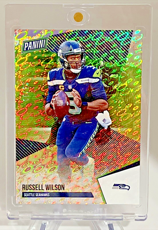 🌟 Russell Wilson 2021 Panini The National Diskettes #08/25 🌟 SUPER RARE 🚀🚀🚀