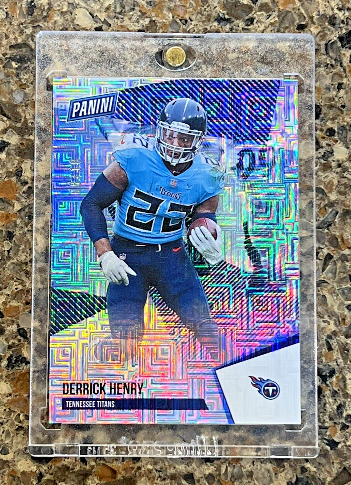 Derrick Henry 2021 Panini The National ESCHER SQUARES 08/10 SSP Mint Refractor