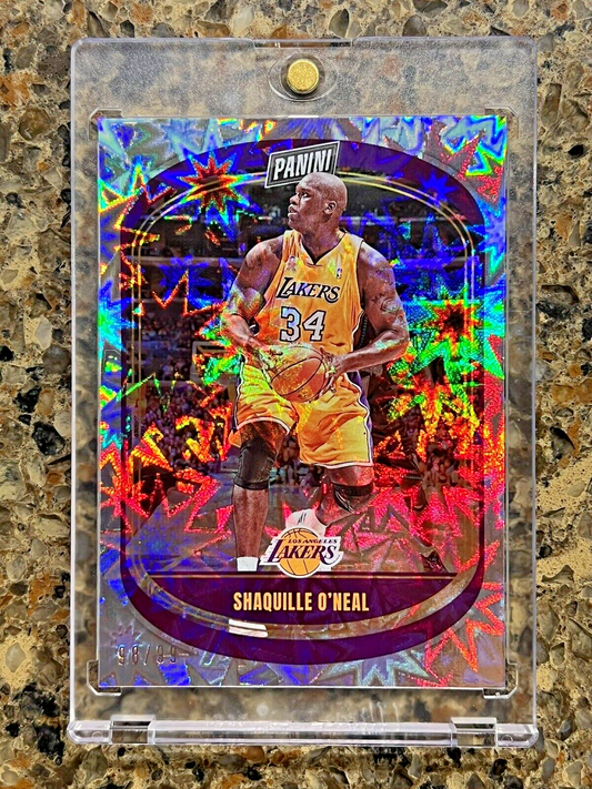 Shaquille O’Neal 2021 Panini Player of the Day KABOOM #98/99 Shaq Super Rare SSP