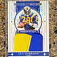 Eric Dickerson 2023 National Treasures Framed Fabric Jumbo 2 COLOR Patch #06/25