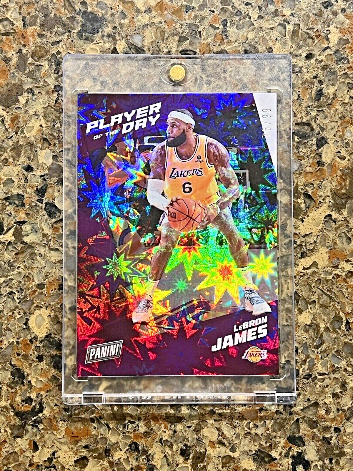 🌟 LeBron James 2021 Panini POTD KABOOM - #73/99 - SUPER RARE REDEMPTION 🌟