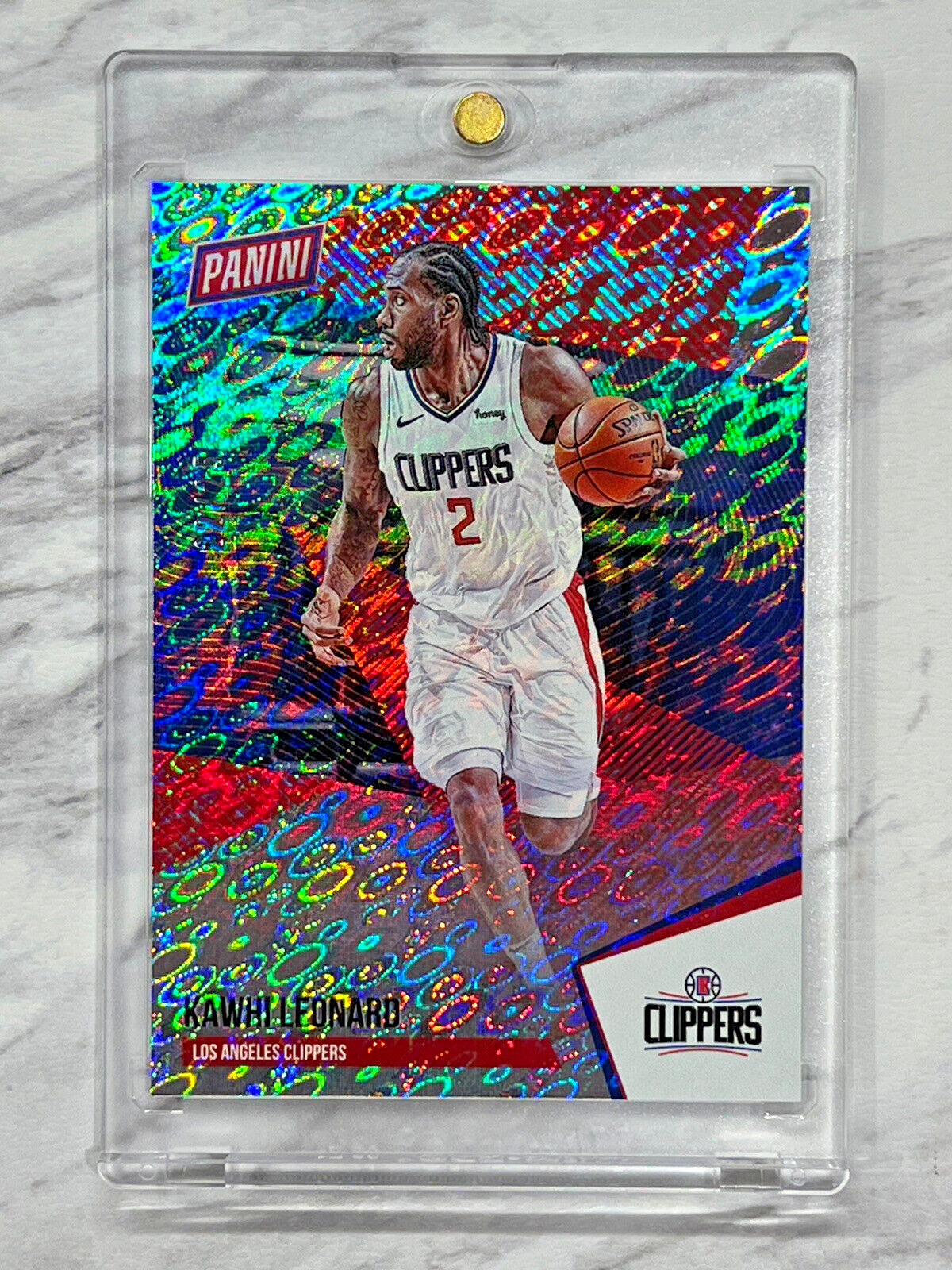 Kawhi Leonard 2021 Panini The National Diskettes 22/25 Super Rare Gem Mint SSP