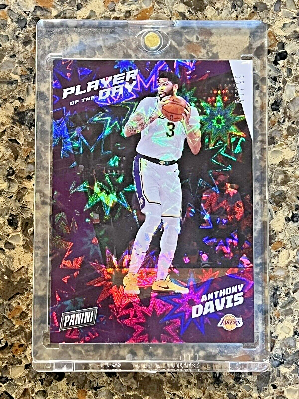 Anthony Davis 2021 Panini Player of the Day KABOOM 55/99 Super Rare Gem Mint SSP