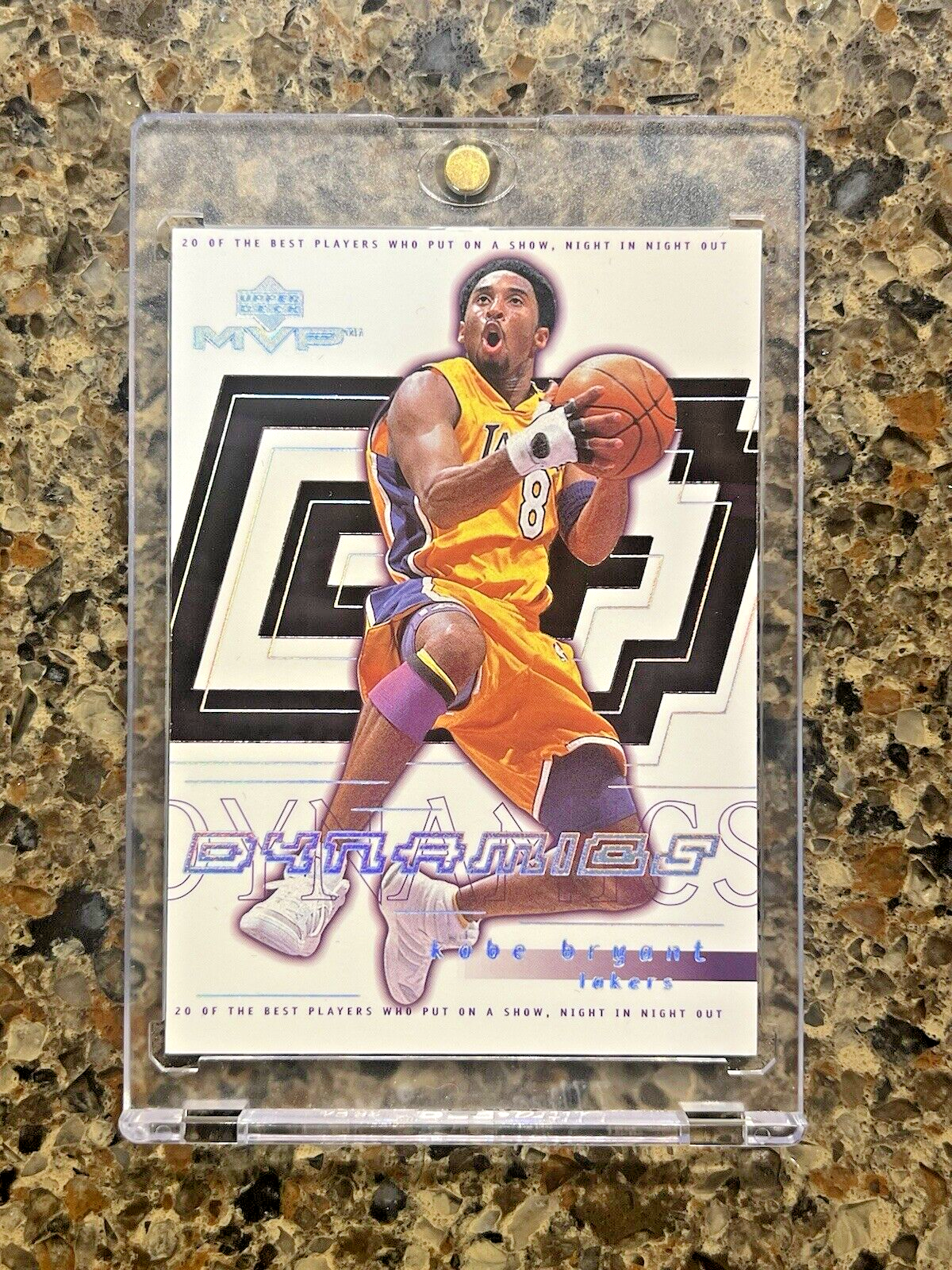 Kobe Bryant 1999-00 Upper Deck MVP Dynamics Rare Gem Mint Los Angeles Lakers HOF