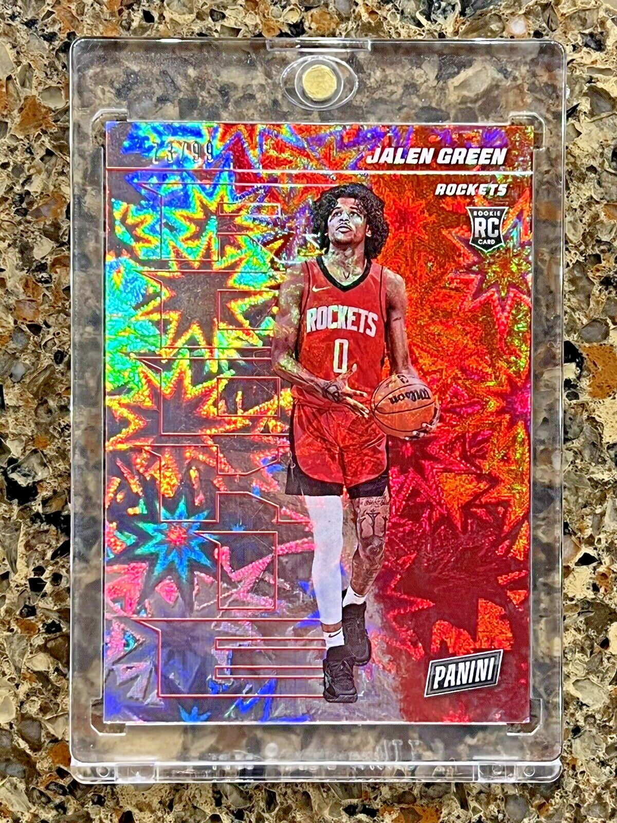 Jalen Green RC 2021 Panini Player of the Day KABOOM 73/99 SSP Rare Mint Rookie