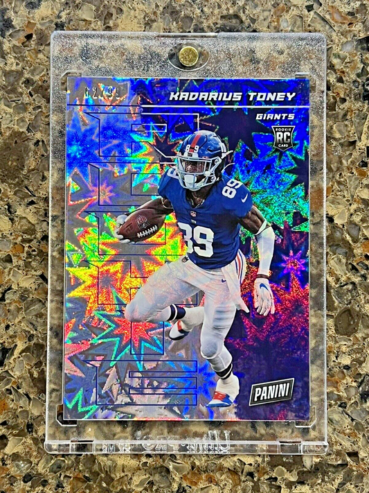 Kadarius Toney RC 2021 Panini Player of the Day KABOOM 62/99 Gem Mint Rookie SSP