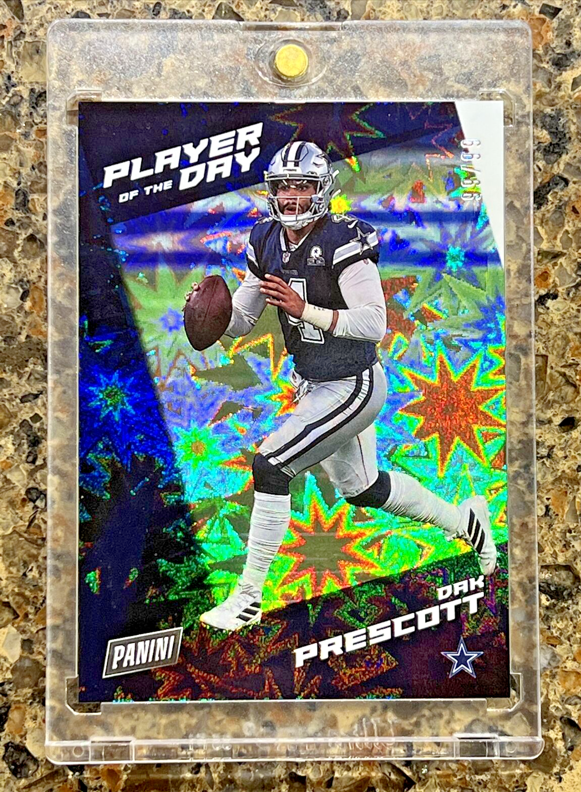 Dak Prescott 2021 Panini NFL Player of the Day KABOOM 99/99 Super Rare MINT SSP