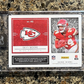 Skyy Moore 2022 Panini One Rookie Dual Patch On Card AUTO 31/49 SSP - KC Chiefs