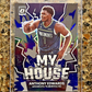 Anthony Edwards 2022-23 Panini Donruss Optic MY HOUSE Purple Prizm Gem Mint