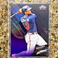 Ronald Acuna Jr. 2021 Topps Chrome Black PURPLE REFRACTOR 073/150 Gem Mint SSP