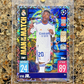 Vinicius Junior 2021 Topps Match Attax UCL Man of the Match Refractor Gem Mint