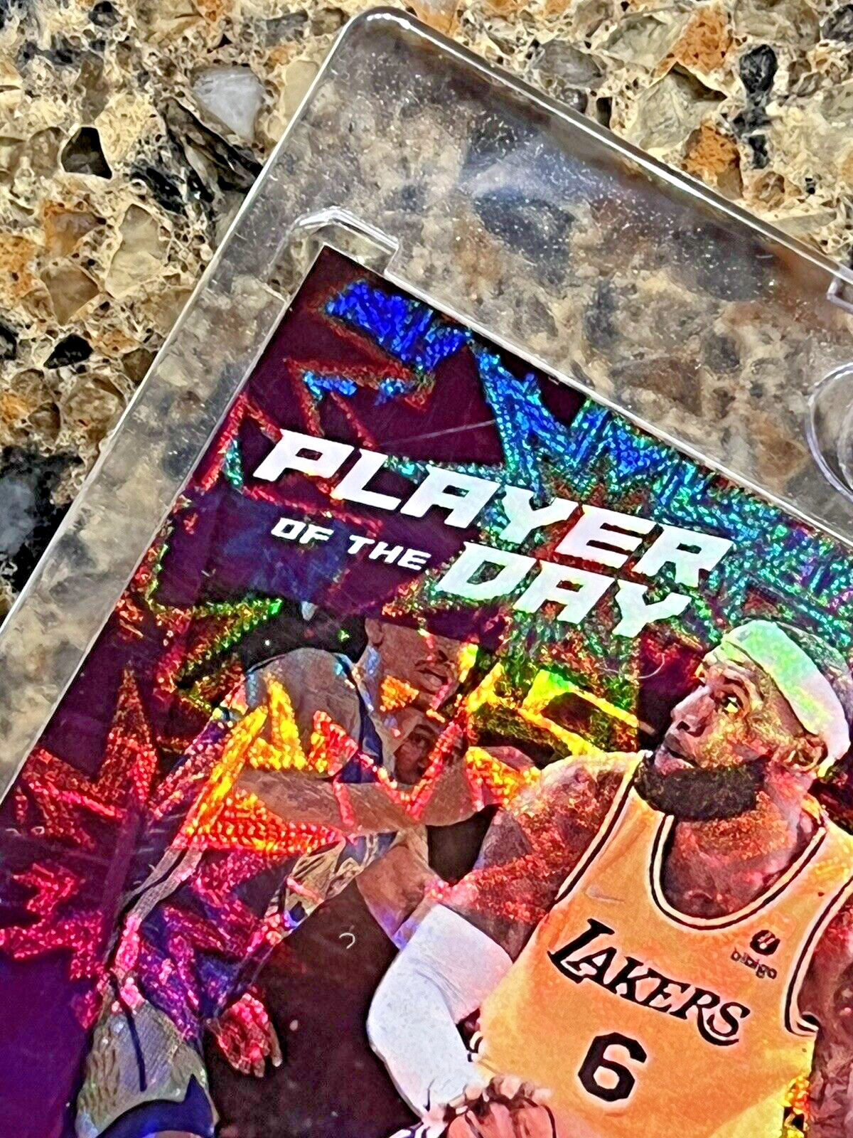 LeBron James 2021 Panini NBA Player of the Day KABOOM 49/99 Rare Lakers Mint SSP