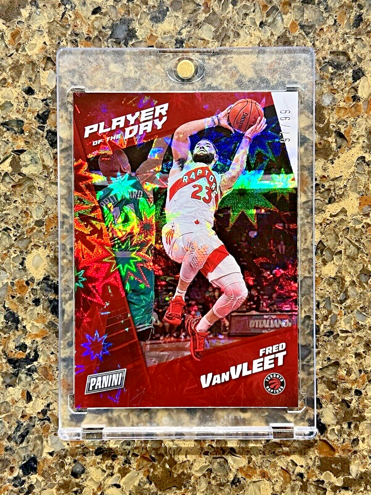 Fred VanVleet 2021-22 Panini Player of the Day KABOOM #97/99 SSP Toronto Raptors